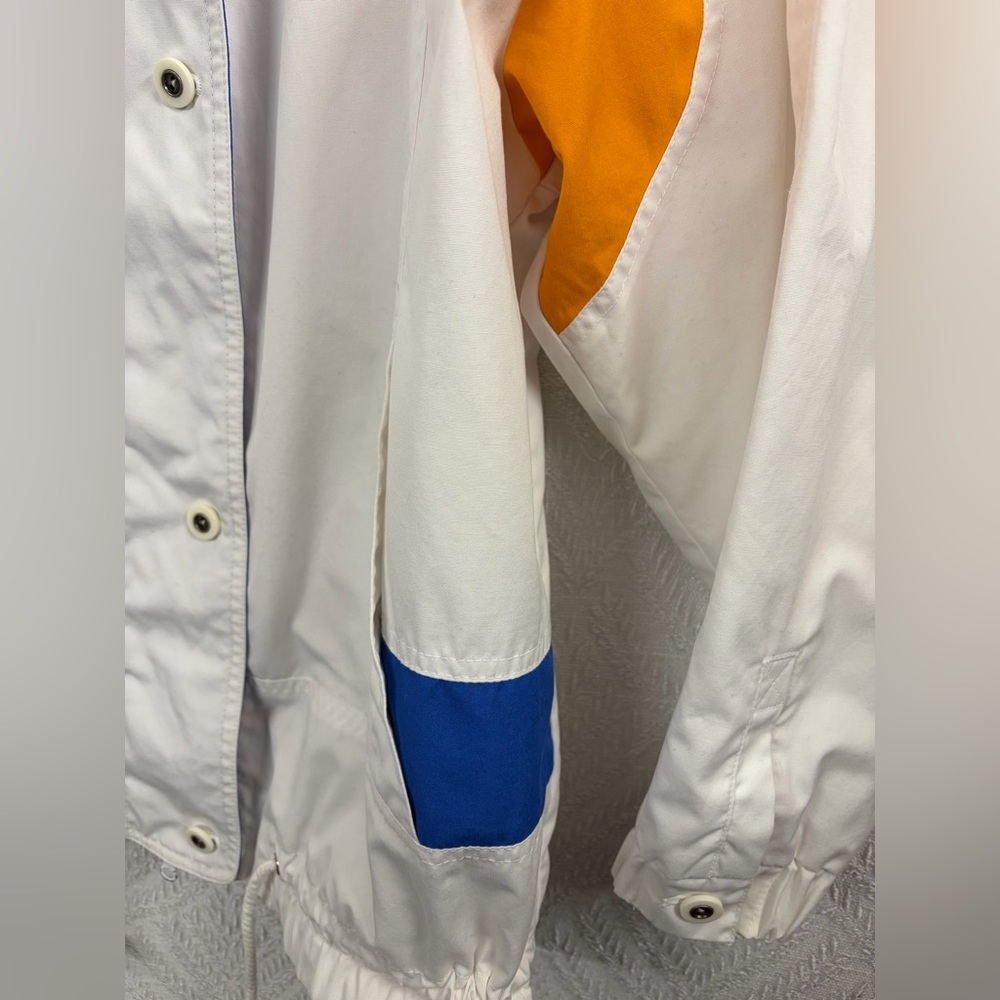 Vintage 90s London Fog Colorblock Windbreaker - Shoulder Pads - Picture 13 of 15